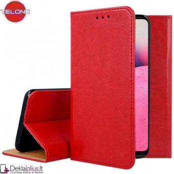 Telone grynos odos dėklas - raudonas (telefonams Samsung A33 5G)